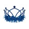 12 Pack Bulk Blue Plastic Tiara with Combs Spirit & School Events